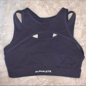 Alphalete Surface Keyhole Bra